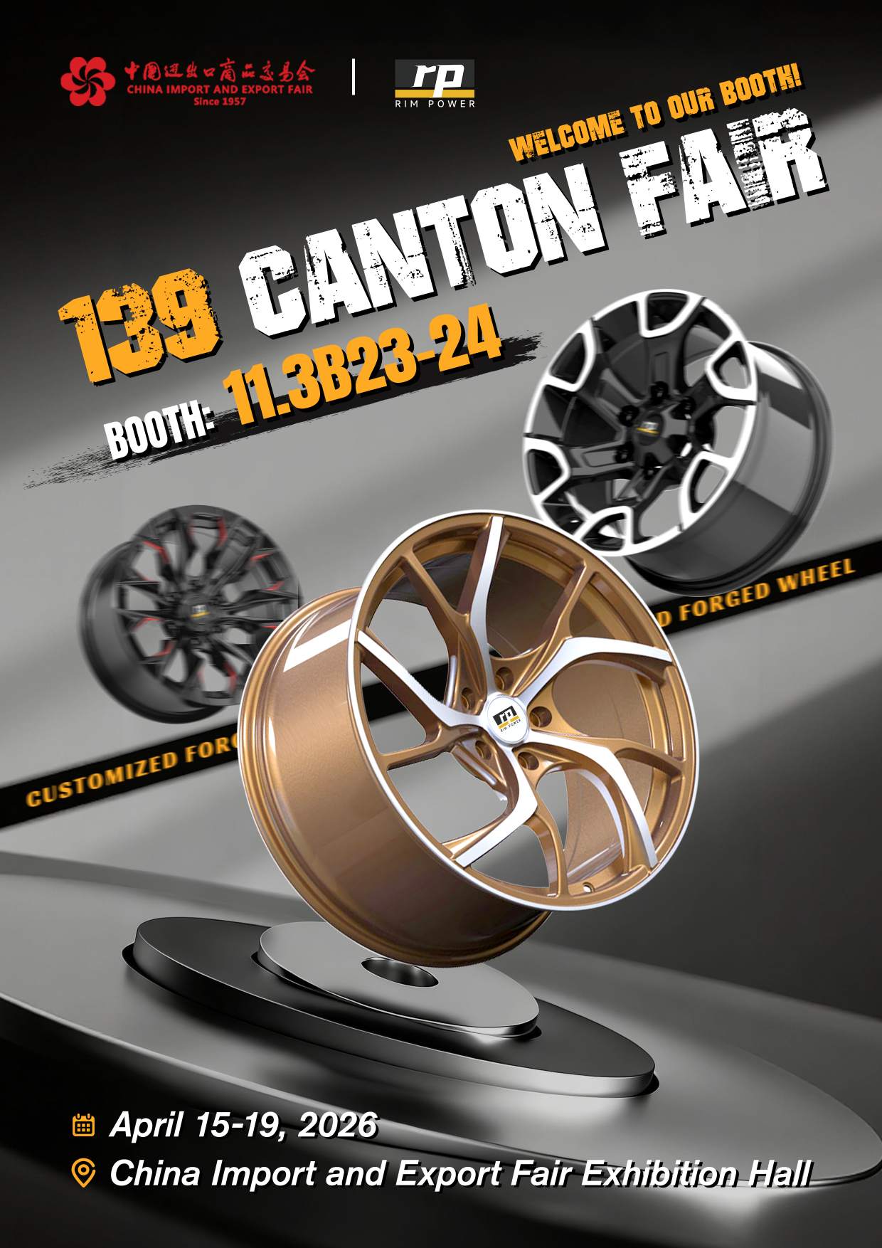 Custom forged wheels