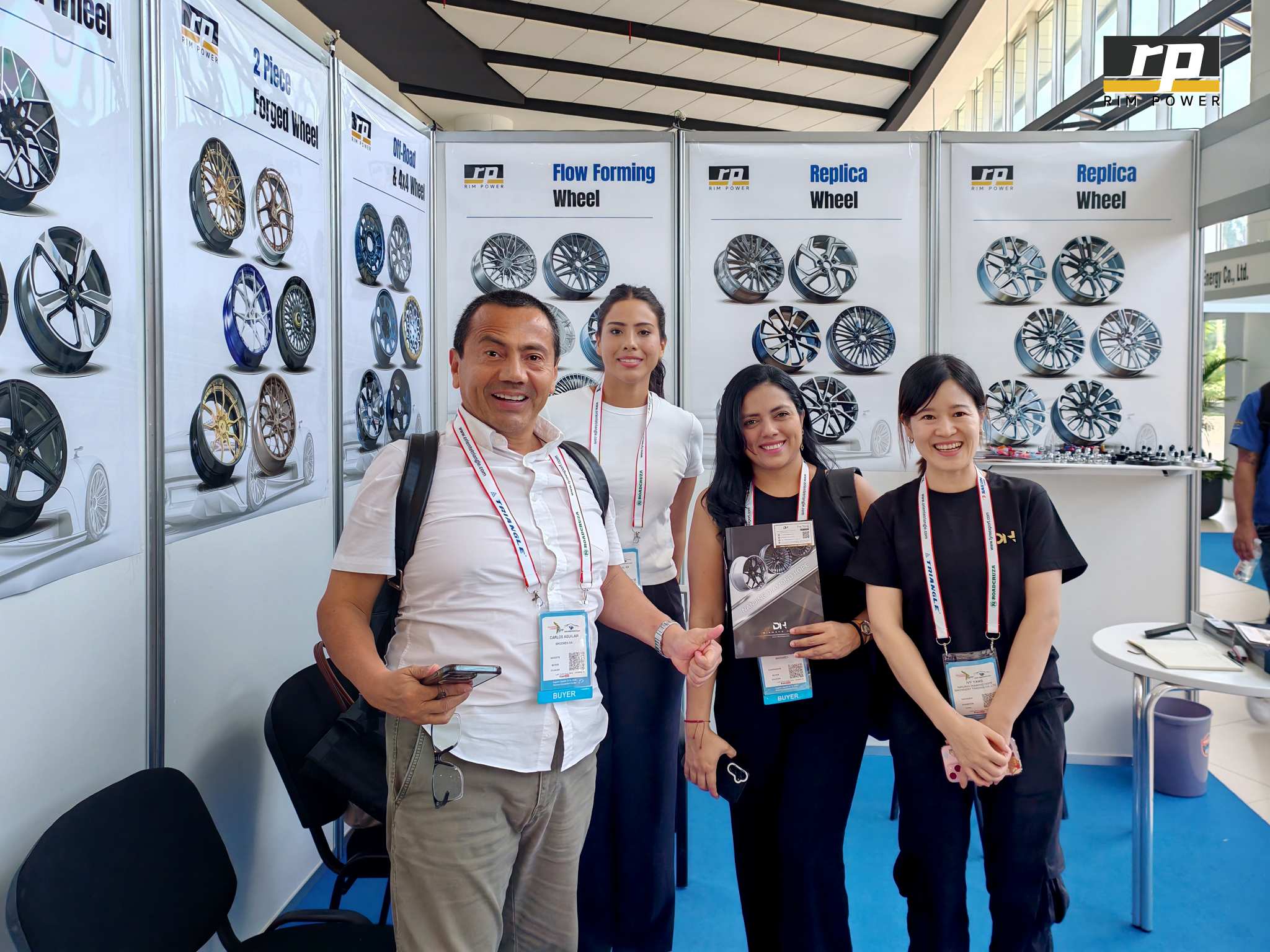 RimPower team meeting customers at Latin Tyre Expo 2026