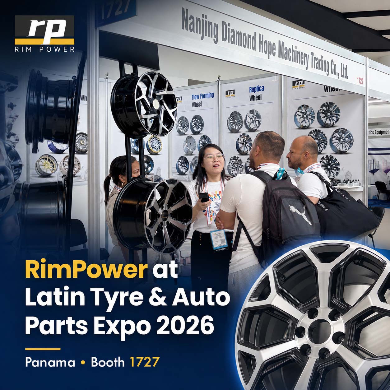 RimPower at Latin Tyre & Auto Parts Expo 2026 in Panama