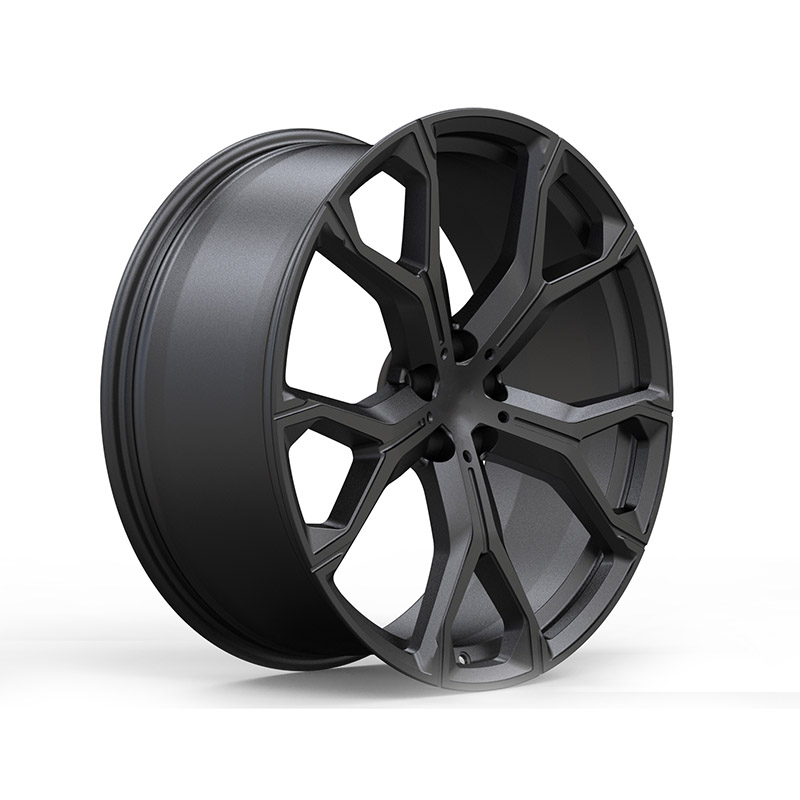Y shaped split spoke wheel design