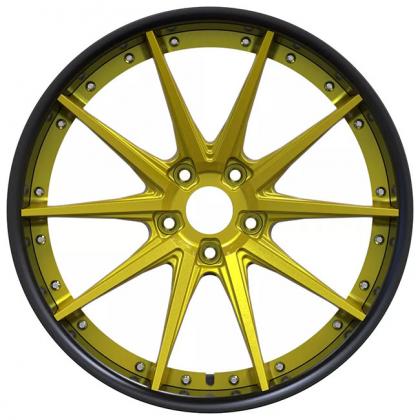 Racing forged wheel